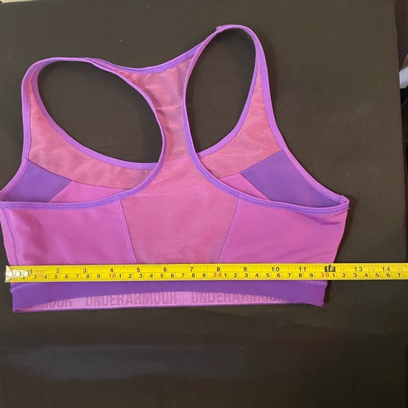 Under‎ Armour Purple Racerback Sports Bra - Picture 4 of 6